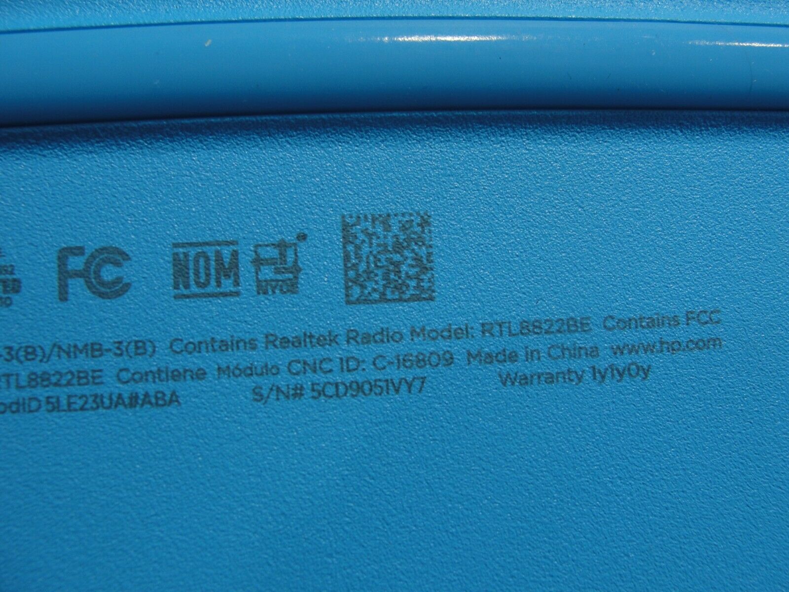 HP Stream 11-ah011wm 11.6