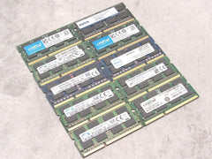 10 LOT - 8GB PC3L-12800S DDR3-1600MHz SODIMM LAPTOP MEMORY RAM ~ MAJOR BRANDS