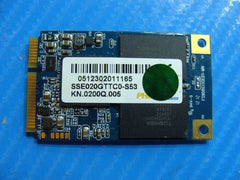 Acer Aspire S3-391 20GB SSD Solid State Drive SSE020GTTC0-S53 KN.0200Q.005 - Tested Computer Laptop Parts