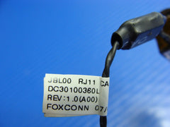 Dell Latitude E6410 14.1" Genuine LAN Phone Jack w/Cable DC30100360L WT189 Dell