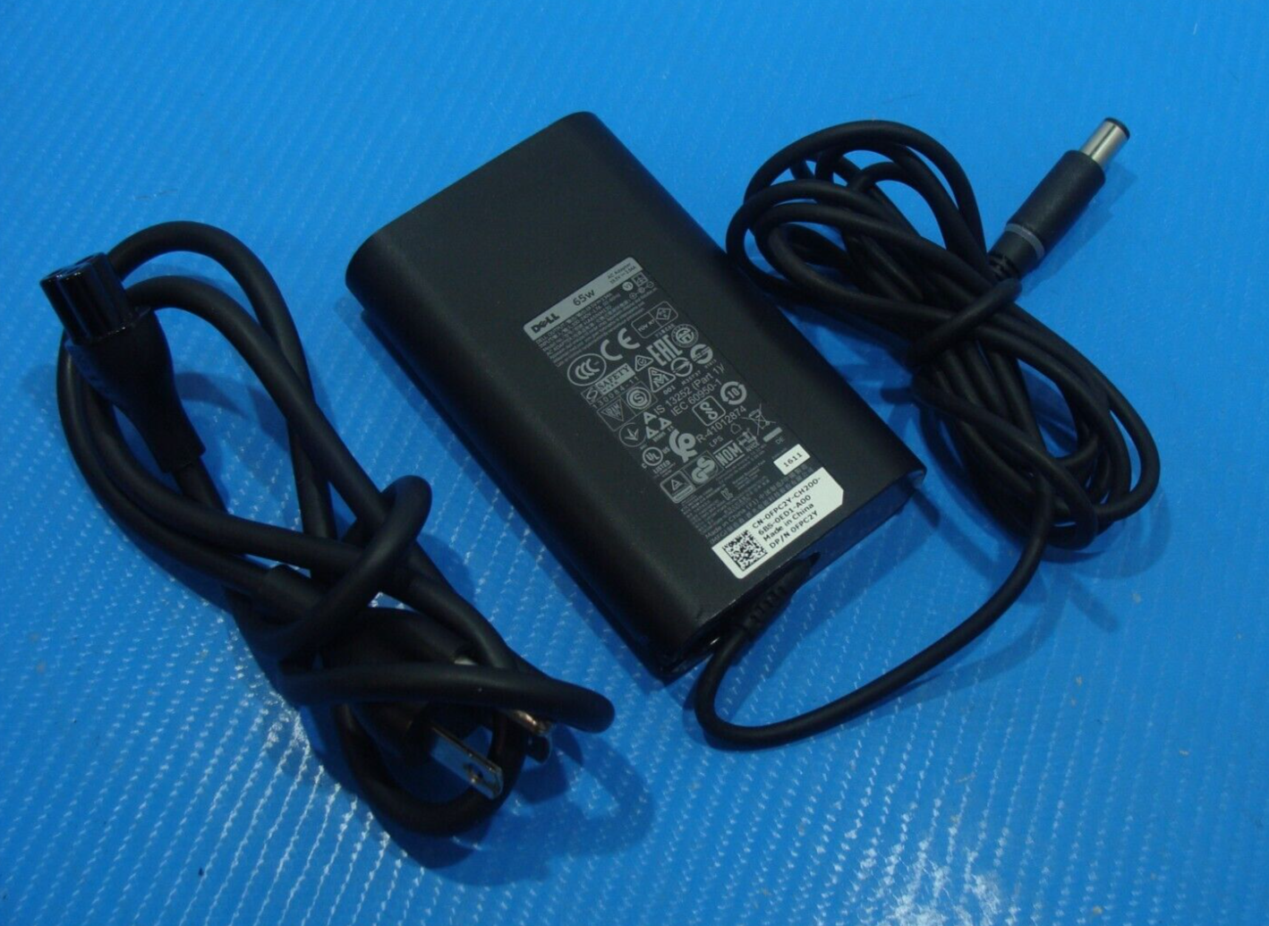 Genuine Dell Latitude 65W Charger AC Power Adapter 3480 3488 7480 7490
