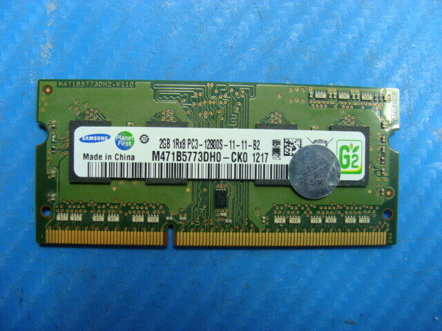 Dell 5720 Laptop Samsung 2GB Memory RAM PC3-12800S-11-11-B2 M471B5773DH0-CK0 - Laptop Parts - Buy Authentic Computer Parts - Top Seller Ebay