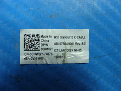 Dell Inspiron 13-5378 13.3" Genuine USB Board Cable CHWGY 450.07R04.0001 Dell