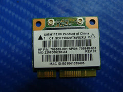 HP 15-r029wm 15.6" Genuine Laptop WiFi Wireless Card 709505-001 709848-005 HP