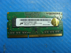 MacBook A1278 Micron 2GB 1Rx8 SO-DIMM Memory RAM PC3-12800S MT8JTF25664HZ-1G6M1 - Tested Computer Laptop Parts