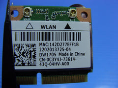 Dell Inspiron 3135 11.6" Genuine Laptop Wireless WiFi Card C3Y4J Dell