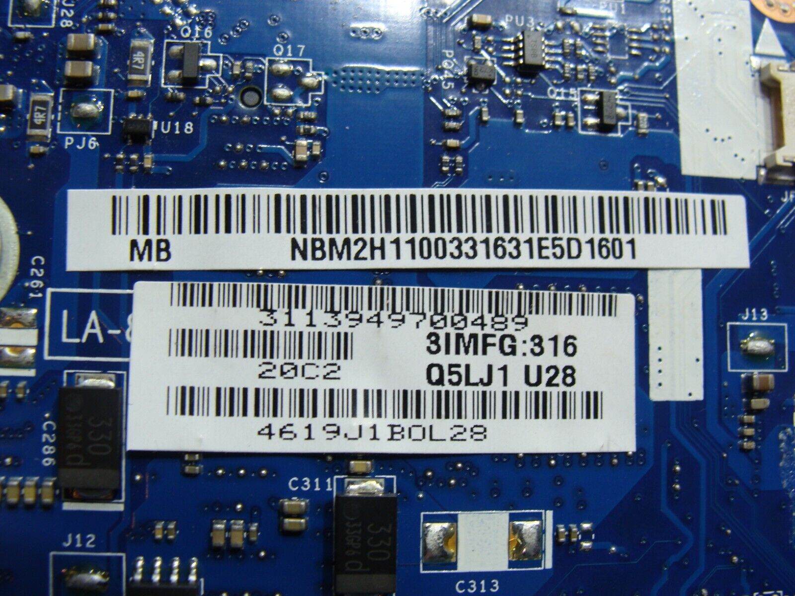 Acer Aspire M5-581T-6024 15.6 i5-3337U 1.8G Motherboard LA-8203P NBM2H11003 READ - Tested Computer Laptop Parts