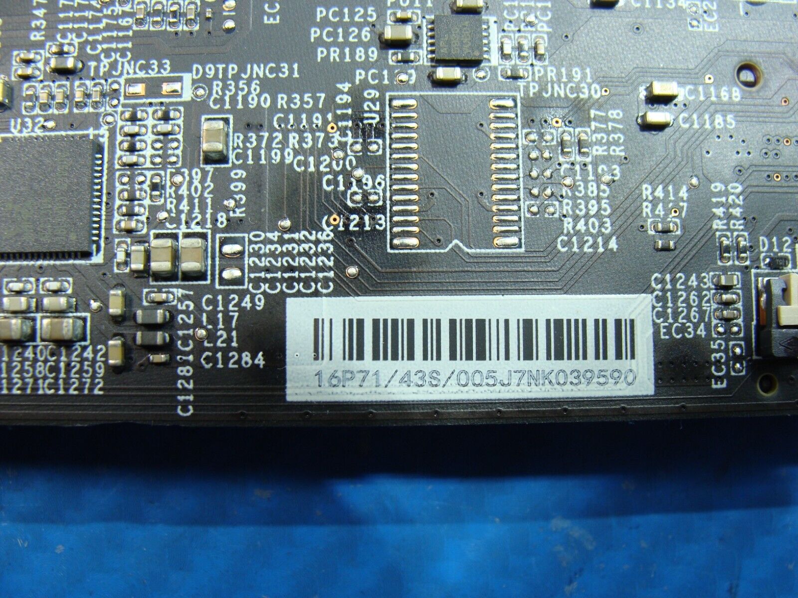 MSI GL63 9SEK 15.6 OEM Intel i7-9750H 2.6GHz RTX 2060 6GB Motherboard MS-16P71