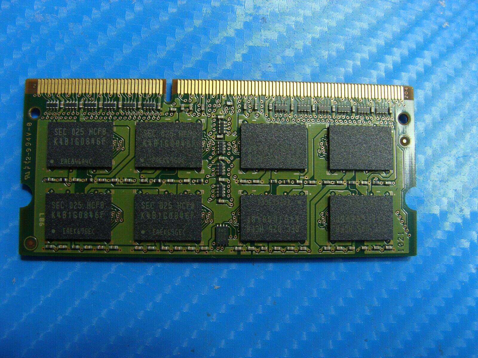 MacBook Pro A1278 SO-DIMM Samsung 2GB Memory PC3-8500S-07-10-F2 M471B5673FH0-CF8 - Tested Computer Laptop Parts