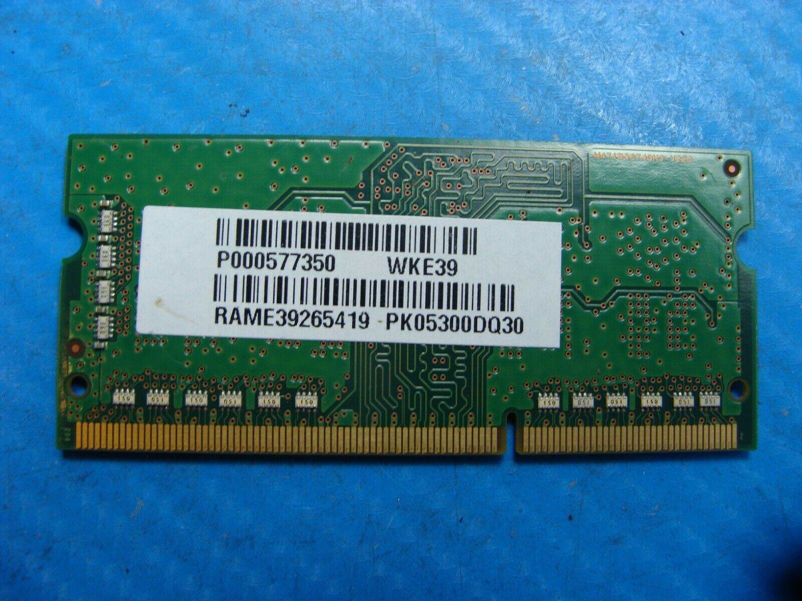 Toshiba C55-B5299 Samsung 2GB PC3L-12800S SO-DIMM RAM Memory M471B5674QH0-YK0 - Tested Computer Laptop Parts