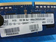 Toshiba E45W SK hynix 2GB 1Rx16 SO-DIMM Memory RAM PC3L-12800S HMT425S6CFR6A-PB - Tested Computer Laptop Parts