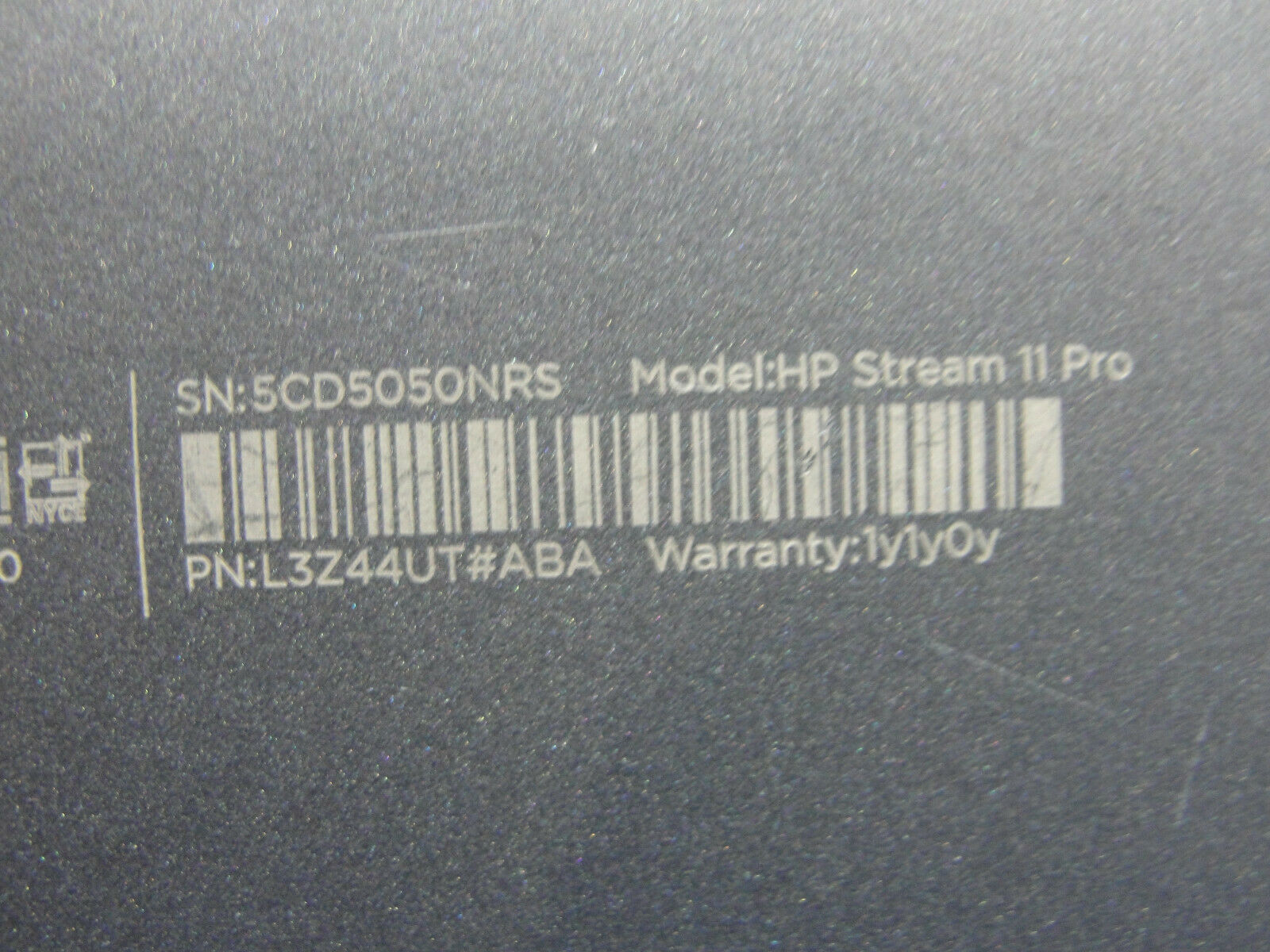 HP Stream 11 Pro 11.6