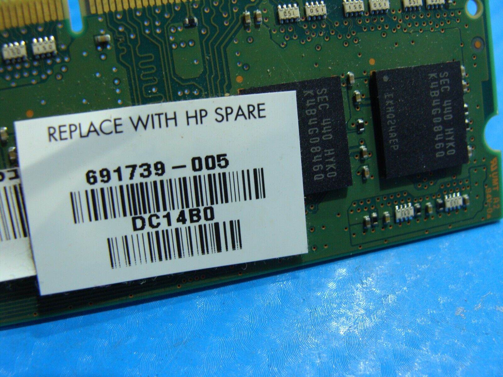 HP 17-f114dx Samsung 4GB PC3L-12800S Memory RAM SO-DIMM M471B5173QH0-YK0 - Tested Computer Laptop Parts