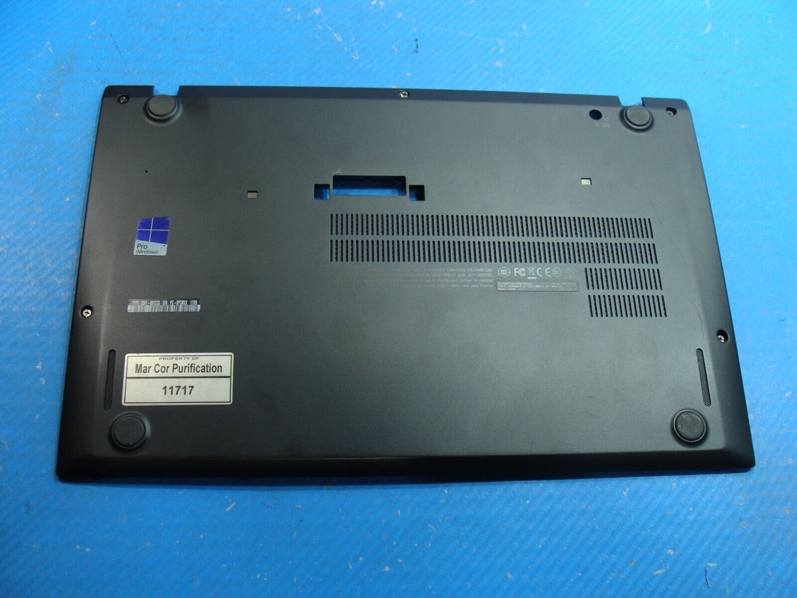 Lenovo ThinkPad T470s 14 Genuine Laptop Bottom Case Base Cover AM134000500