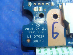 HP Notebook 15.6" 15-ay009dx Genuine USB Card Reader Board w/Cable LS-D702P GLP* - Laptop Parts - Buy Authentic Computer Parts - Top Seller Ebay