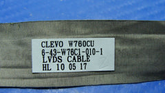 System 76 W765CUH 15.6" Genuine Laptop LED LCD Video Cable 6-43-W76C1-010 System
