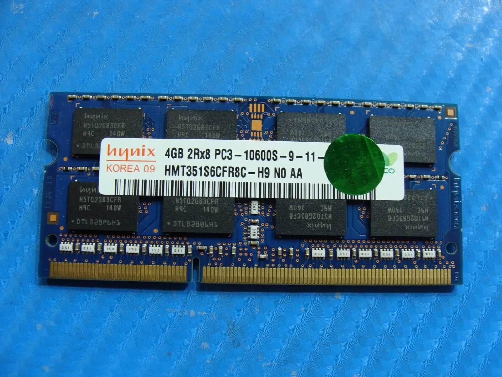 Dell 14R N4110 Hynix 4GB 2Rx8 PC3-10600S Memory RAM SO-DIMM HMT351S6CFR8C-H9 - Tested Computer Laptop Parts