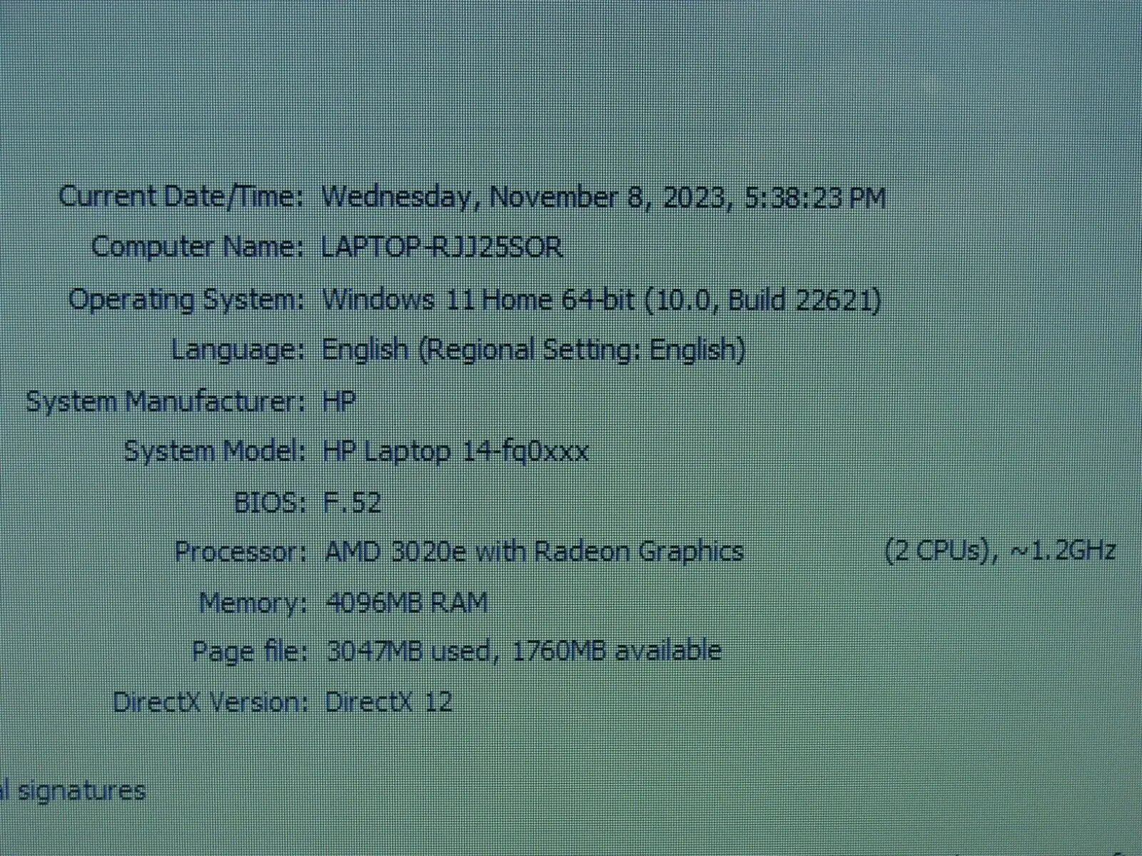 99%Battery HP 14-fq0050nr  14