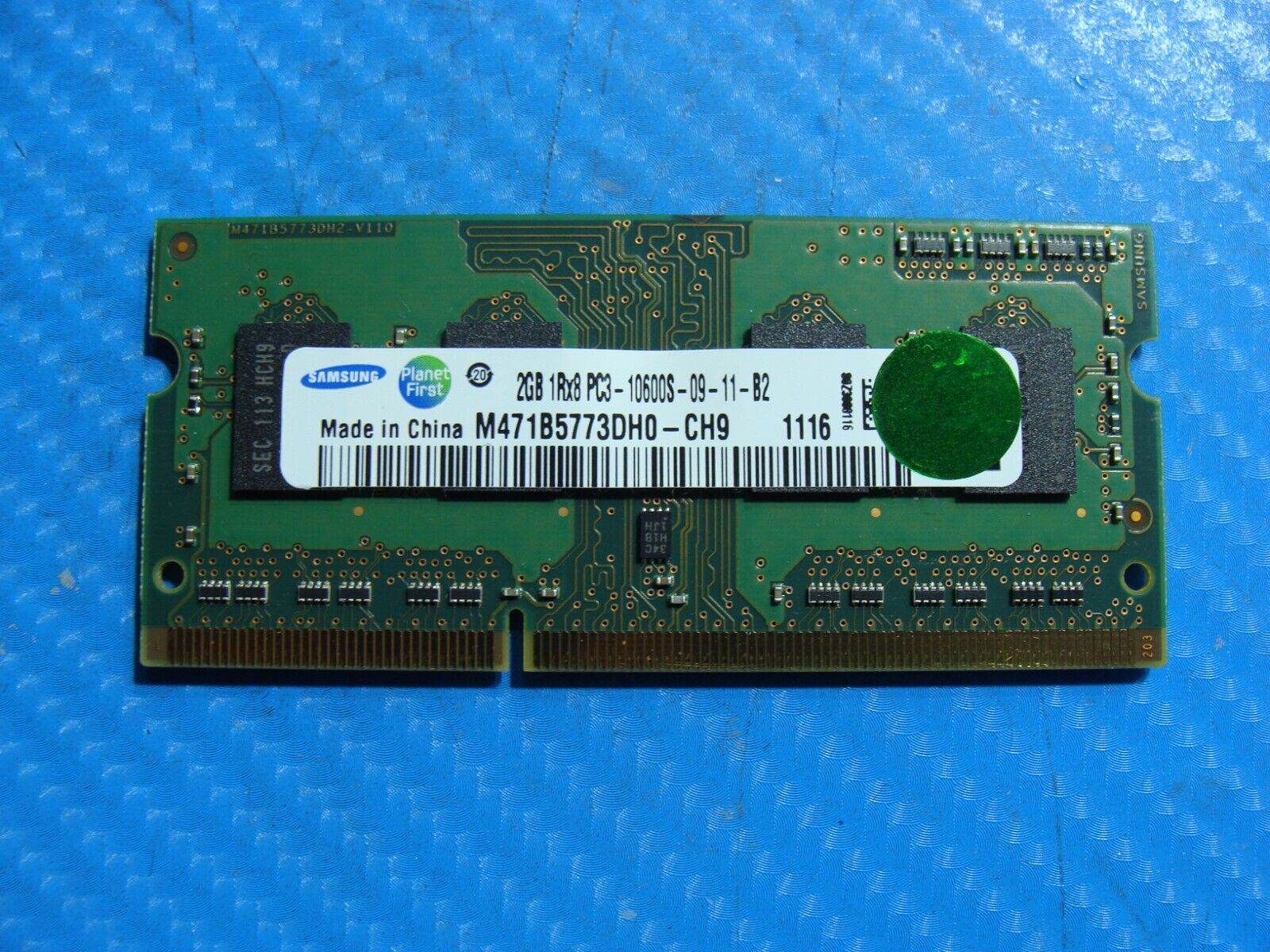 MacBook Pro A1278 Samsung 2Gb Memory RAM So-Dimm M471B5773DH0-CH9 - Tested Computer Laptop Parts