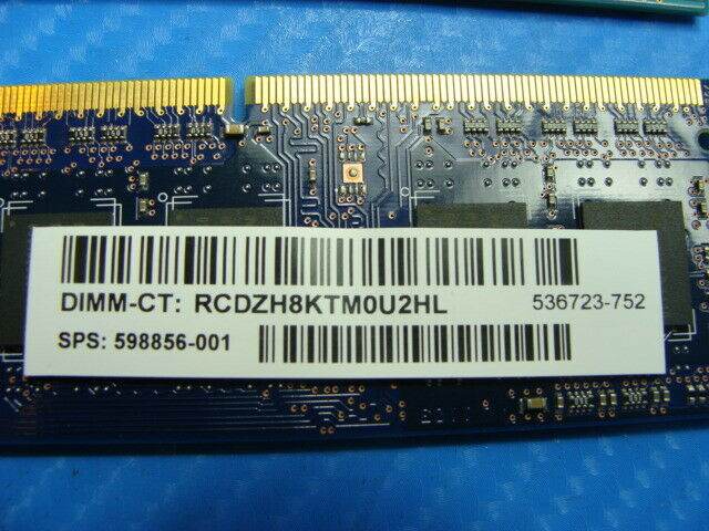 HP 4535 SO-DIMM Hynix Nanya 2GBx2 Memory HMT325S6BFR8C-H9 NT2GC64B88B0NS-CG - Tested Computer Laptop Parts