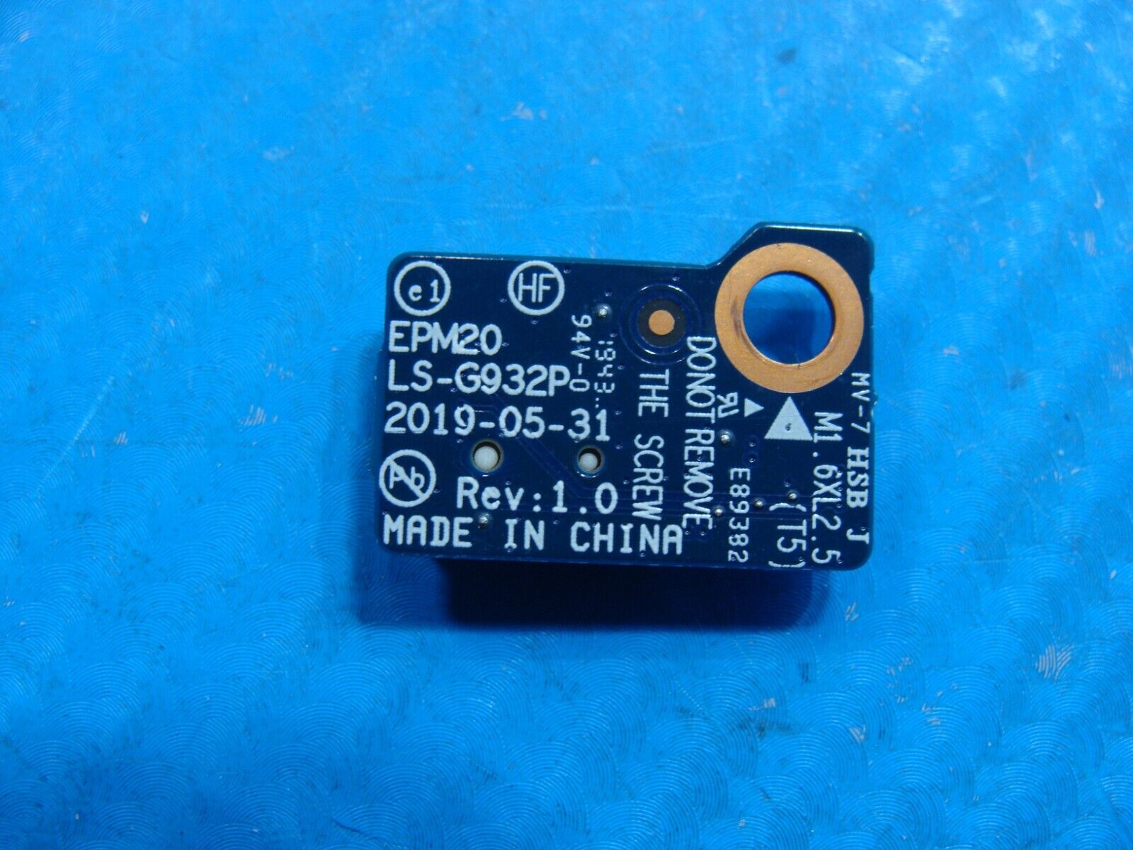 HP Elite x2 G4 12.3 Genuine Laptop I/O Board LS-G932P