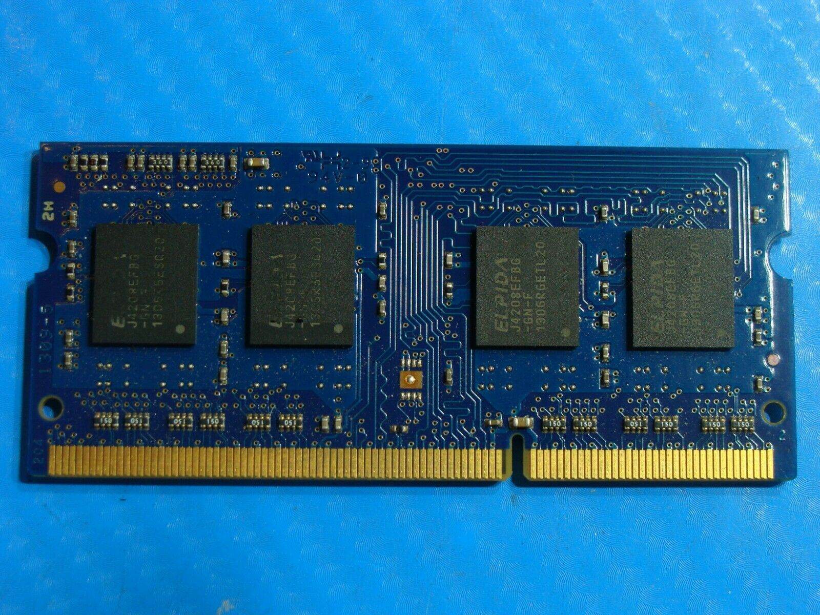 HP 17-e020us SO-DIMM Elpida 4GB Memory PC3L-12800S-11-12-B4 EBJ40UG8EFU0-GN - Tested Computer Laptop Parts