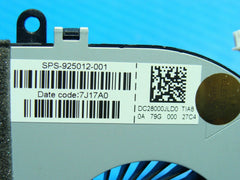 HP Notebook 15-bw071nr 15.6" Genuine CPU Cooling Fan 925012-001 DC28000JLD0 - Laptop Parts - Buy Authentic Computer Parts - Top Seller Ebay