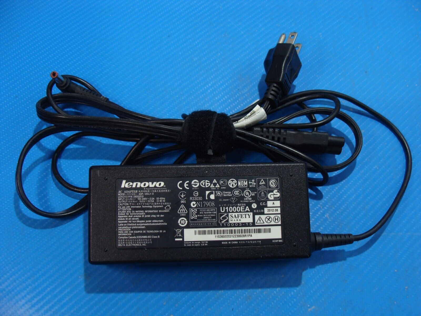 120W LENOVO ADP-120LH B 19.5V 6.15A Genuine Original AC Power Adapter Charger