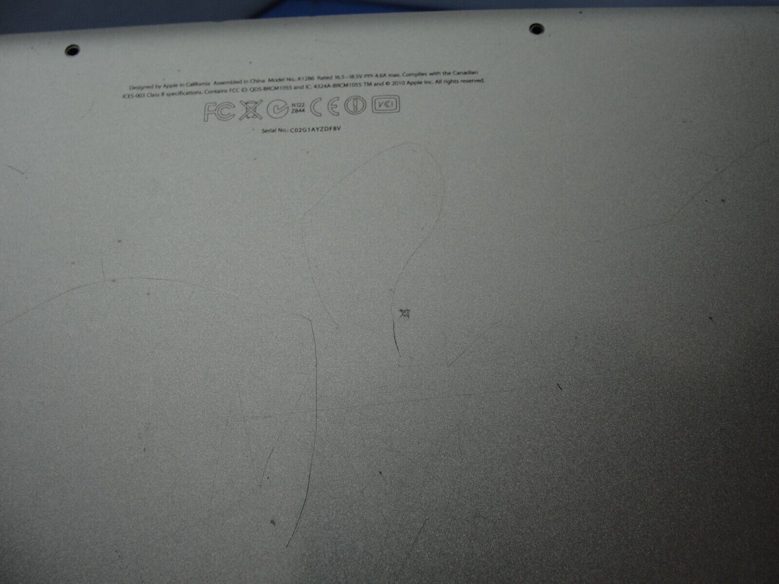 MacBook Pro A1286 15