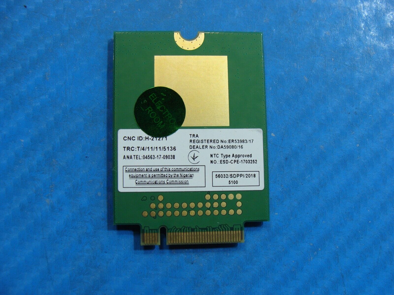 Dell Latitude 5410 14 Fibocom LTE/WCDMA 4G WWAN Card Module L850-GL 284DC