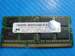 Macbook Pro A1286 Micron 2GB Memory Ram So-Dimm pc3-8500s mt16jsf25664hz-1g1f1 - Tested Computer Laptop Parts