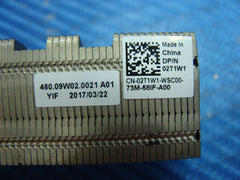 Dell Inspiron 15-3567 15.6" Genuine CPU Cooling Heatsink 2T1W1 460.09W02.0001 #1 Dell