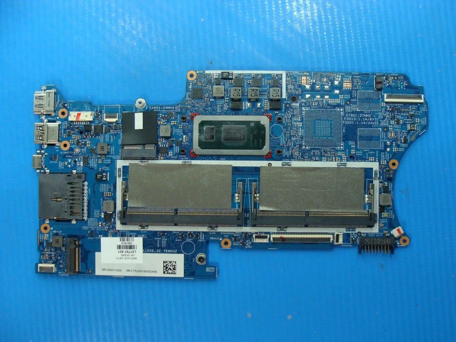 HP Pavilion x360 14” 14m-dh1003dx i5-10210U 1.6GHz Motherboard L67767-601 AS IS
