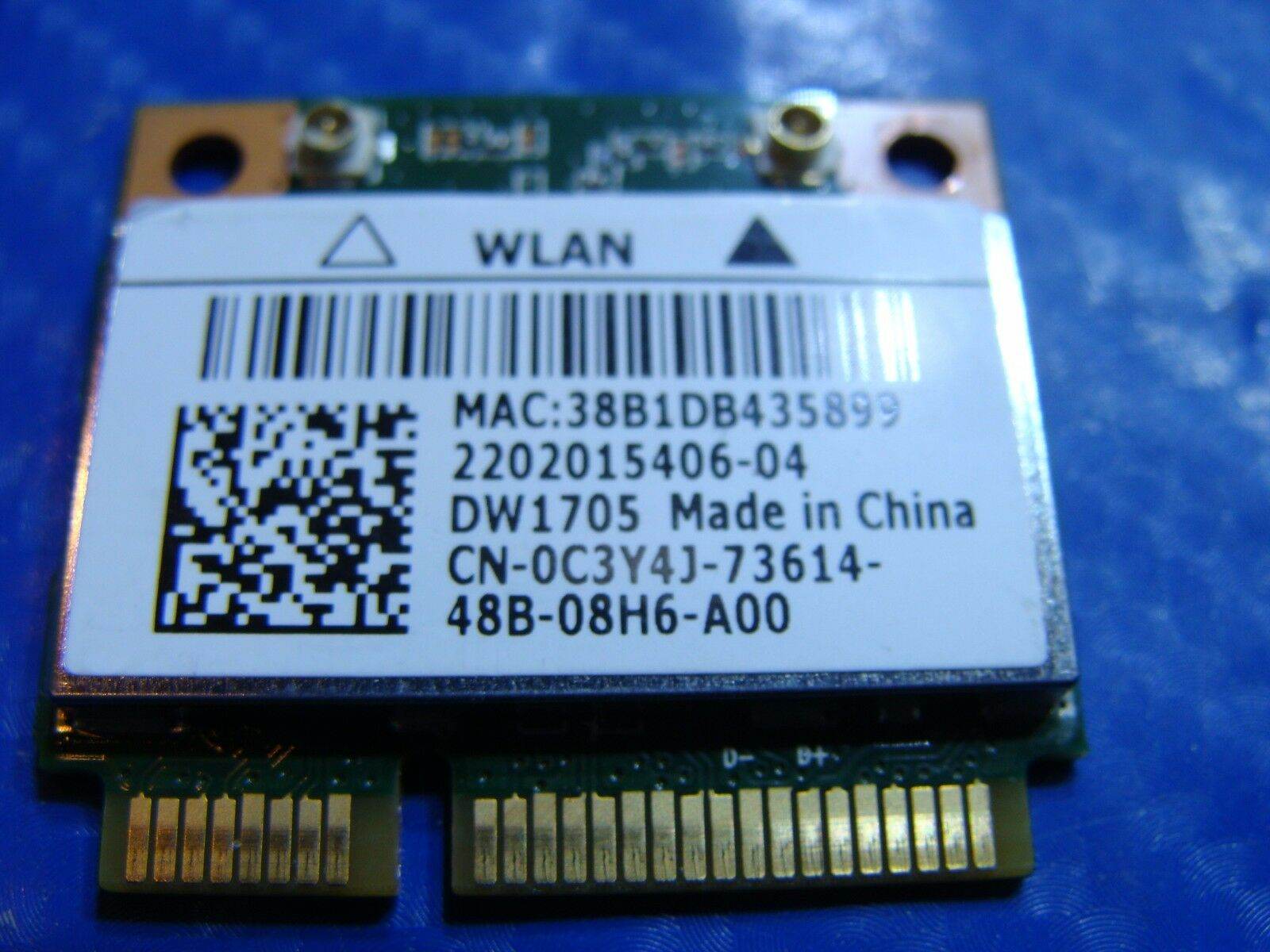 Dell Inspiron 3847 D16M Desktop OEM Atheros Wireless WiFi Card QCWB335 C3Y4J ER* - Tested Computer Laptop Parts