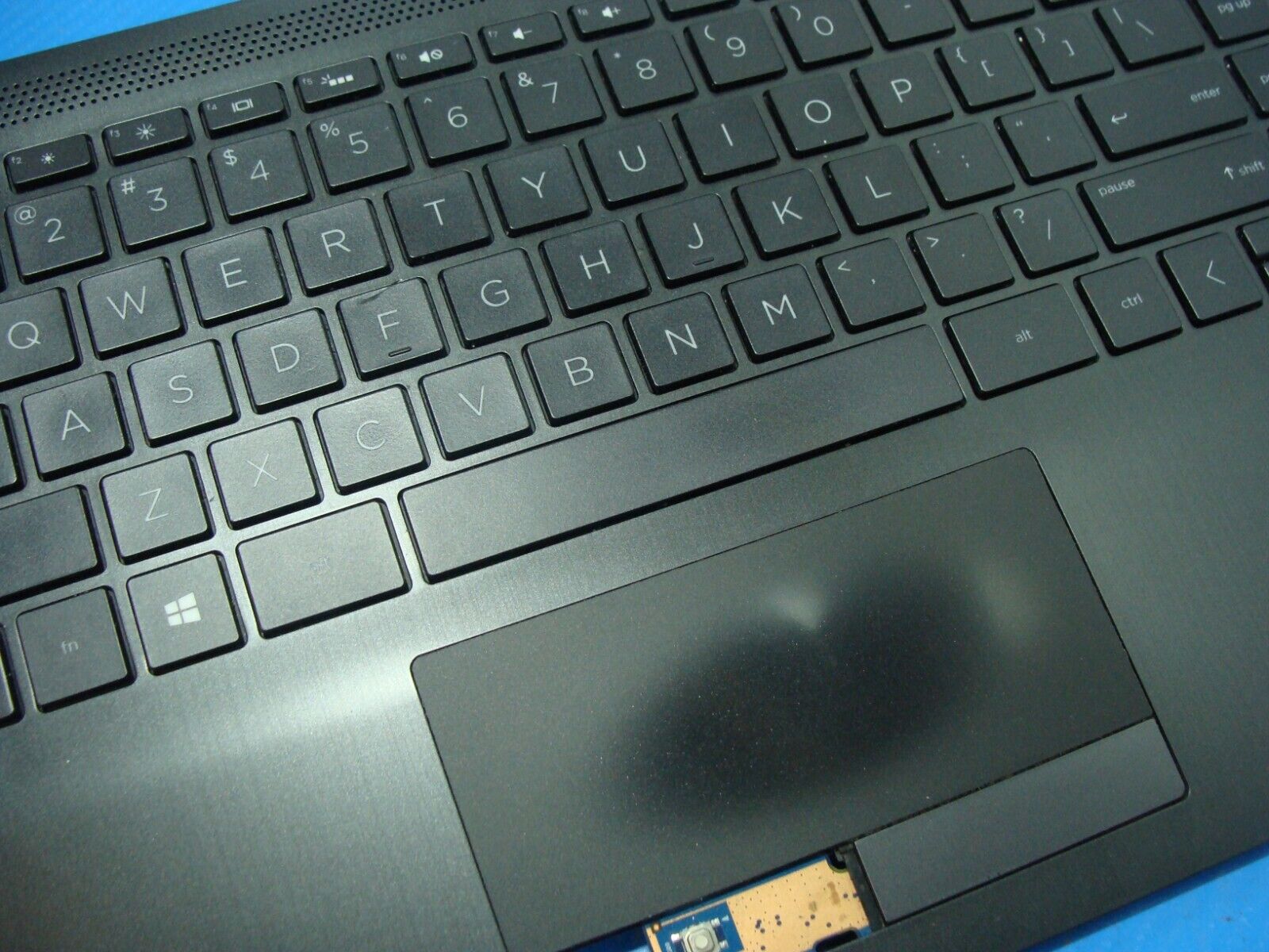 HP 14” 14-cf1015cl OEM Laptop Palmrest w/TouchPad Backlit Keyboard 6070B1306601