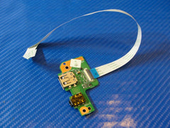 Asus EeeBook L402SA-WH02 14" Genuine Laptop USB Audio Port Board with Cable ASUS