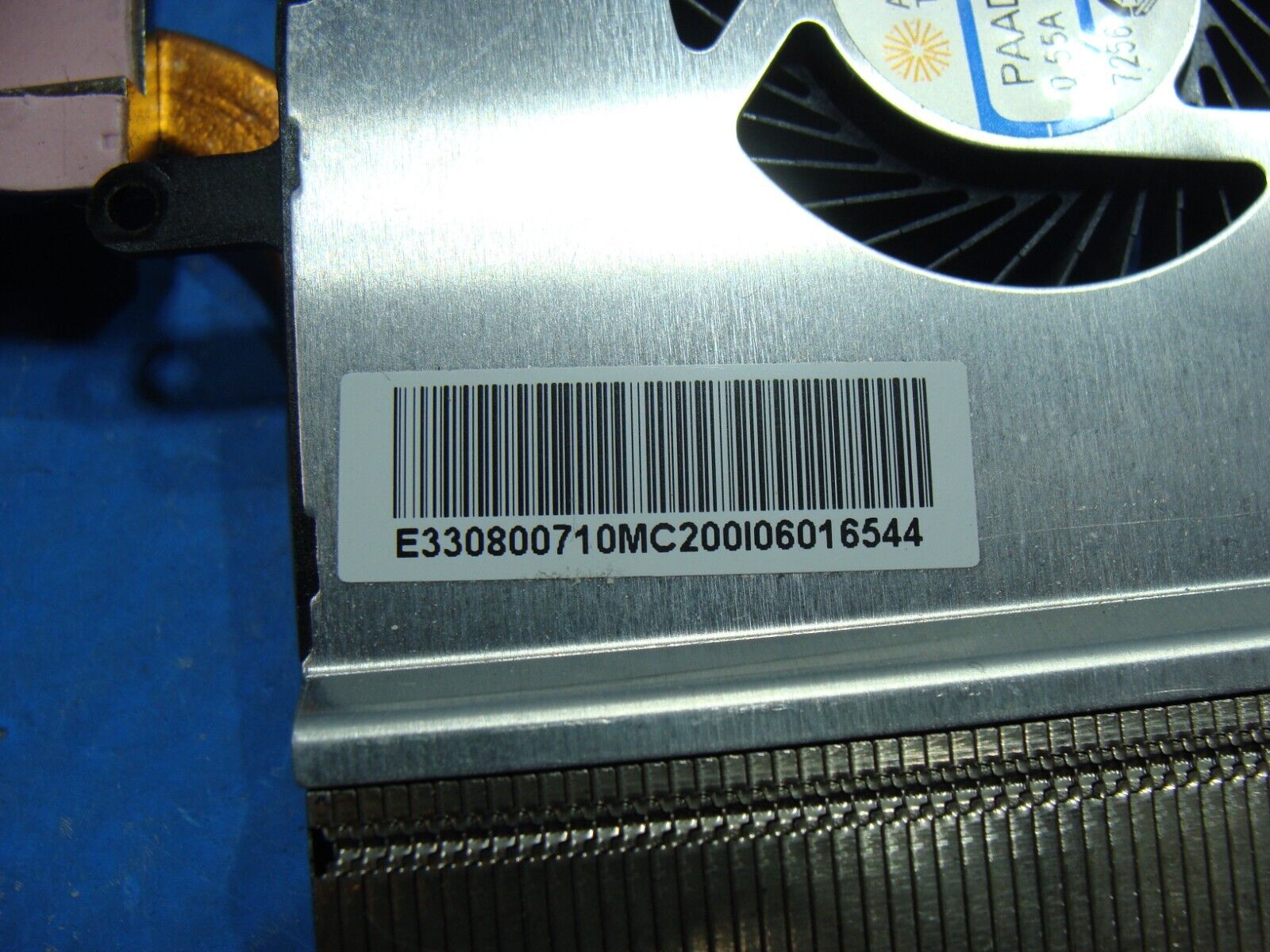 MSI 15.6 GL63 8RC Genuine Laptop CPU Cooling Fans w/Heatsink E330800710