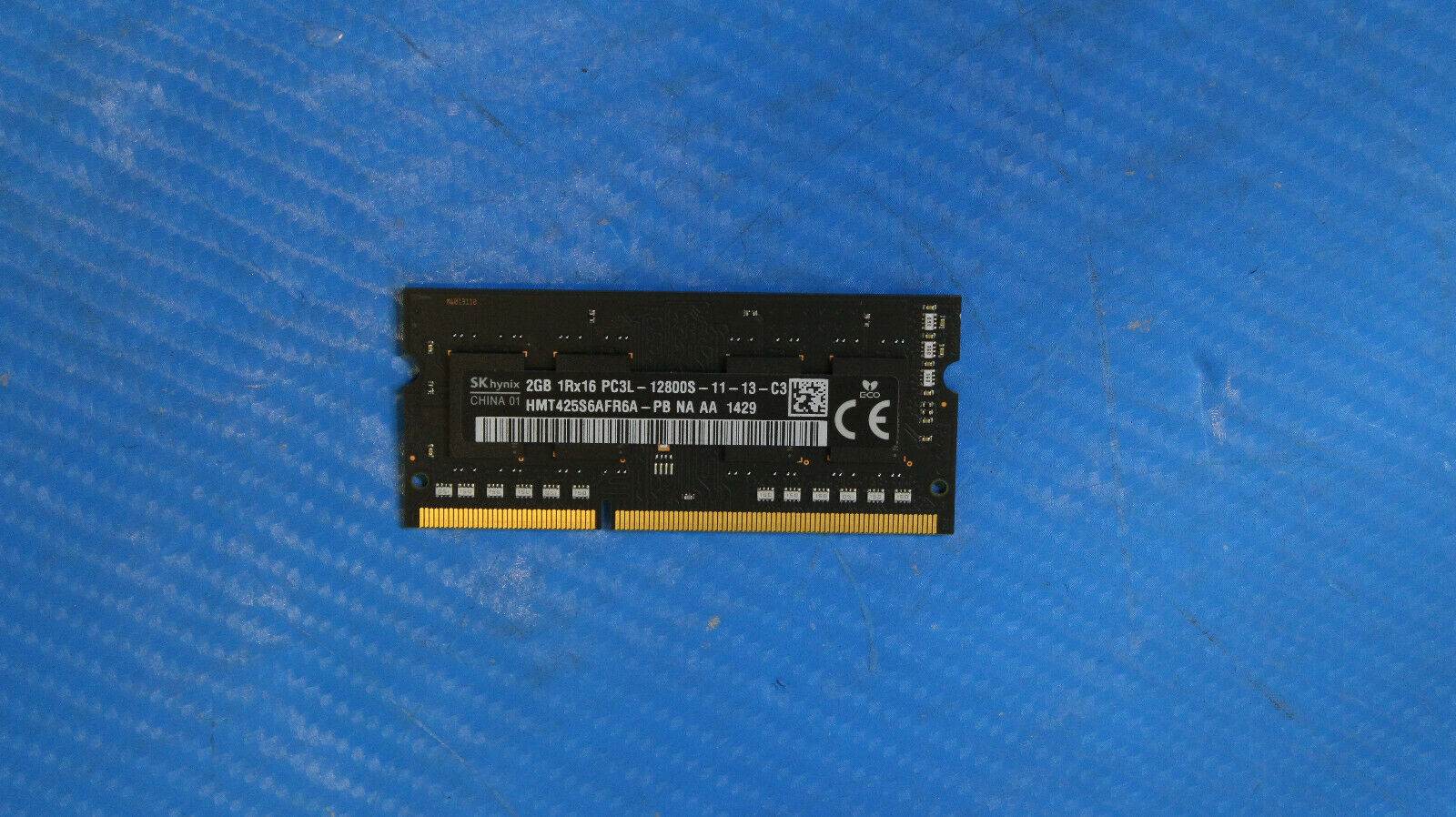 Apple A1278 SO-DIMM SK hynix 2GB Memory PC3L-12800S-11-13-C3 HMT425S6AFR6A-PB - Tested Computer Laptop Parts