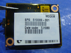 HP EliteBook 8440P 14" Genuine Laptop Modem Card w/Cable 510099-001 HP