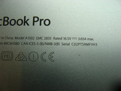 MacBook Pro A1502 13" 2015 MF839LL/A Genuine Bottom Case Silver 923-00503 Apple
