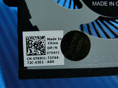 Dell XPS 15.6" 15 9560 Genuine Laptop CPU Cooling Fan TK9J1 DC28000IPF0 - Laptop Parts - Buy Authentic Computer Parts - Top Seller Ebay