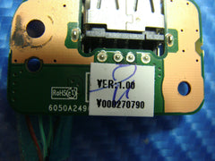 Toshiba Satellite C855D-S5116 15.6" Genuine USB Port Board w/Cable 6050A2496701 Toshiba