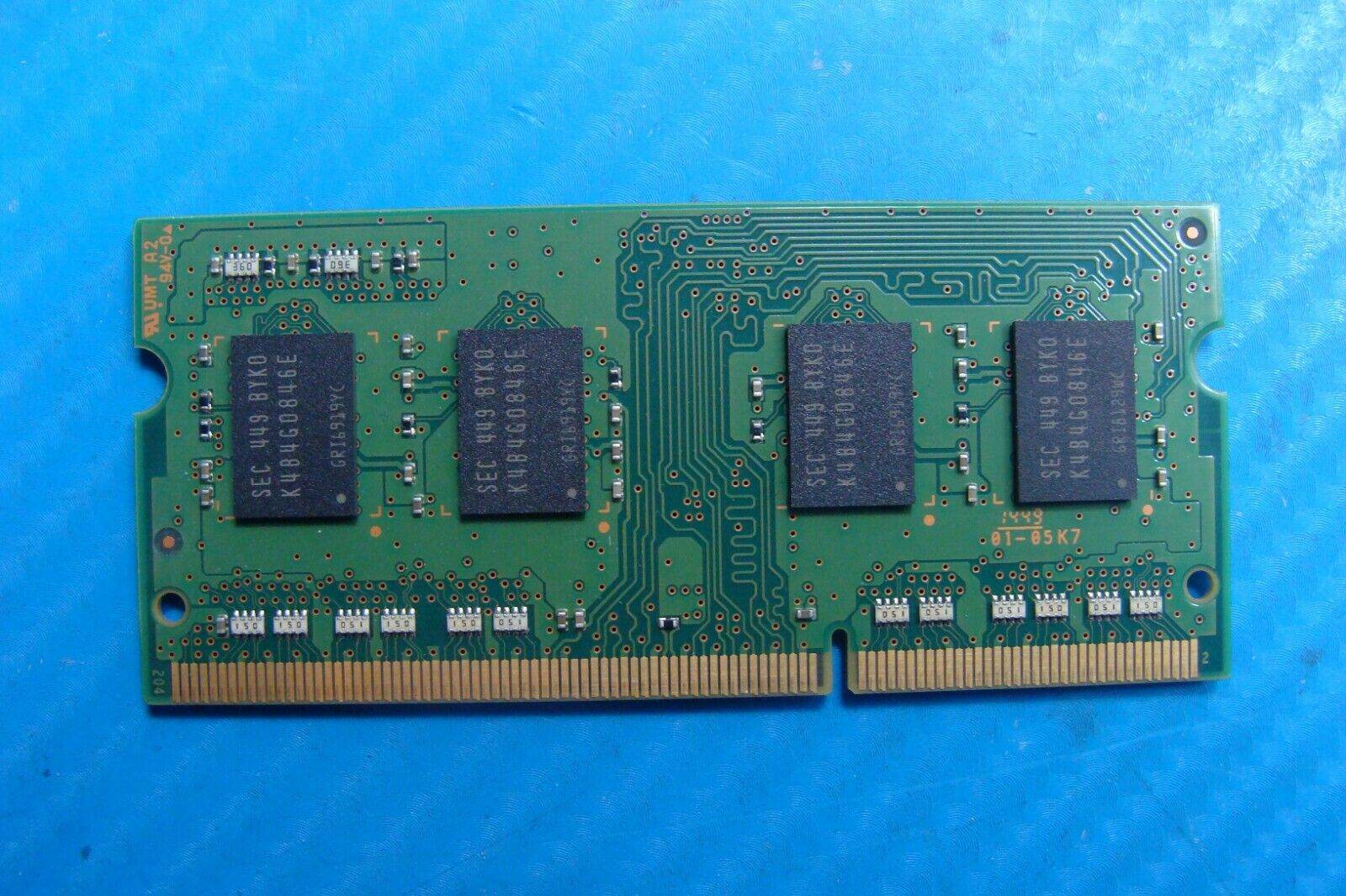 Dell 15r-5537 Samsung 4Gb pc3l-12800s SO-DIMM Memory Ram m471b5173eb0-yk0 - Tested Computer Laptop Parts