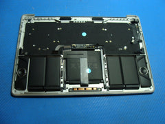 MacBook Pro A1706 2017 MPXV2LL 13" Top Case Palmrest w/Battery Silver 661-07951
