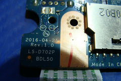 HP 15.6" 15-ay083nr Genuine USB SD Card Reader Board w/Cable LS-D702P GLP* HP