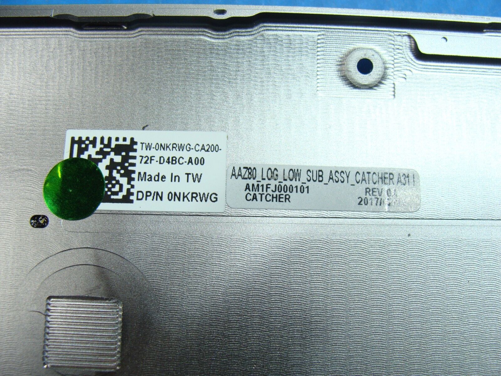 Dell XPS 13 9360 13.3 Bottom Case Base Cover NKRWG AM1FJ000101