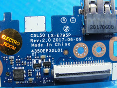 HP 15t-bs000 15.6" Genuine Laptop USB Card Reader Board w/Cable LS-E795P HP