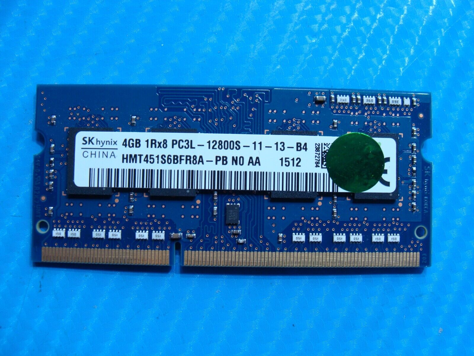 Dell 15-3552 SK Hynix 4GB 1Rx8 PC3L-12800S SO-DIMM Memory RAM HMT451S6BFR8A-PB
