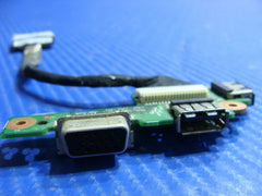 Dell Inspiron N5010 15.6" Genuine Dual USB VGA Board w/ Cable 48.4HH03.011 #1 Dell