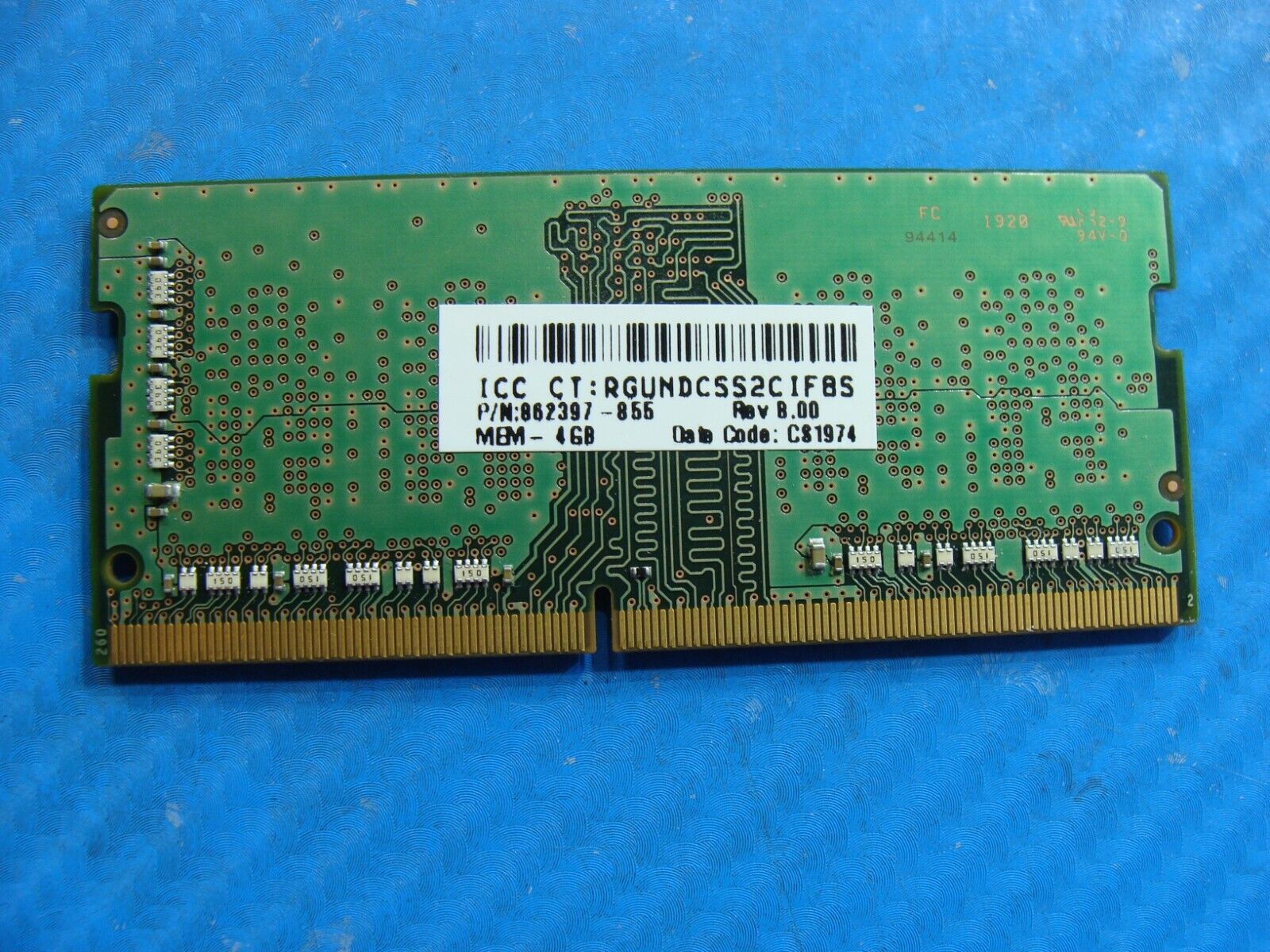 HP 17-by1021cl Samsung 4GB 1Rx16 PC4-2666V Memory RAM SO-DIMM M471A5244CB0-CTD